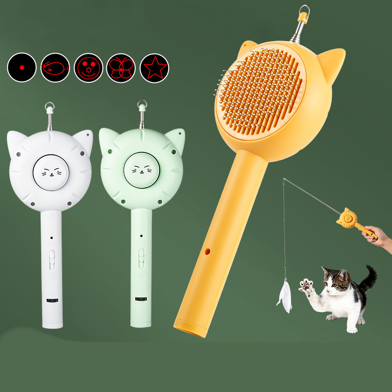 Purrrfect 5-in-1 Cat Grooming Brush